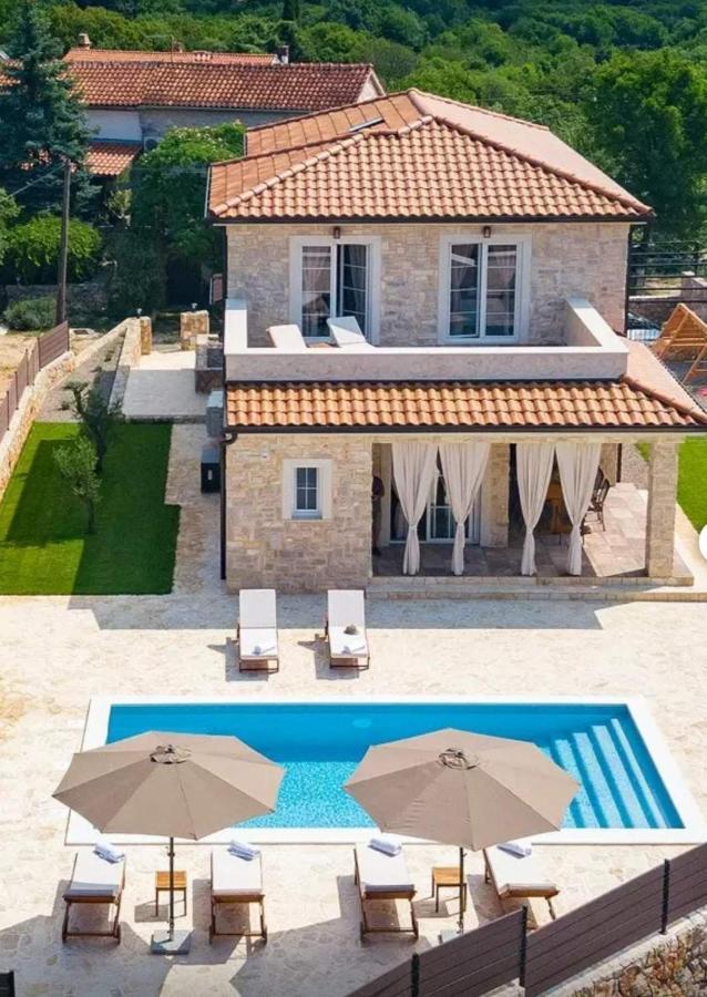 Villa Lulu Kamena Villa S Maslinikom Otok Krk Dobrinj Selo Gostinjac Krk Town Kültér fotó
